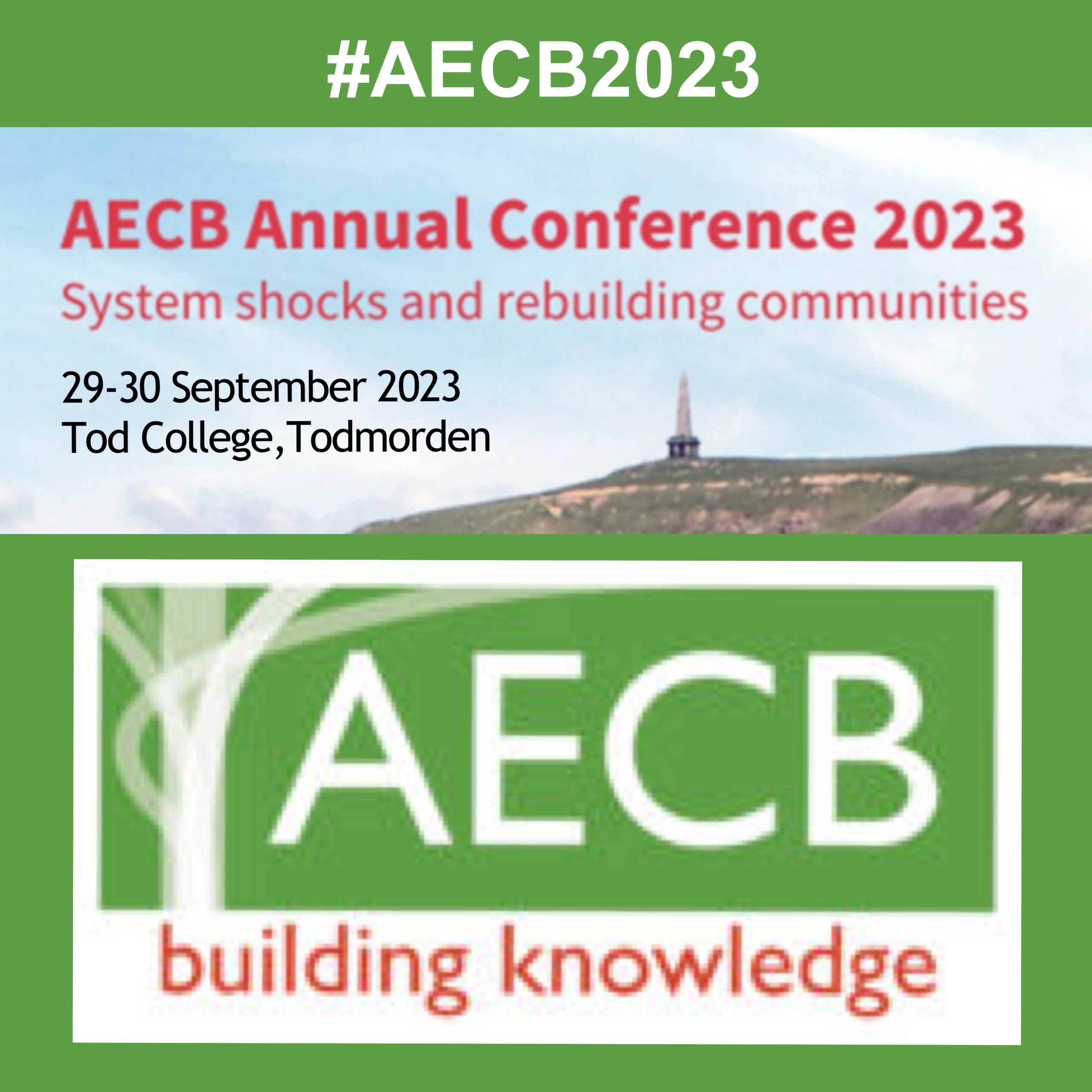 AECB Conference 2023 - System Shocks and Rebuilding Communities - The ...
